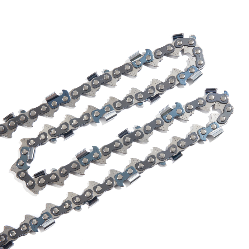 What are the different types of saw chains? What are their characteristics?
